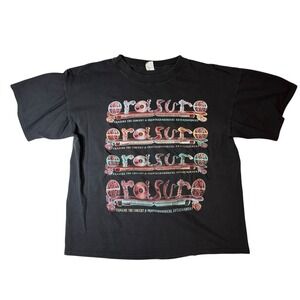 Erasure Vintage T Shirt 1992‎ The Concert Tour 80's 90's Synth Pop XL